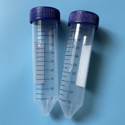 50ml conical centrifuge tubes with screw lid sterile